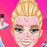 blondy in pink